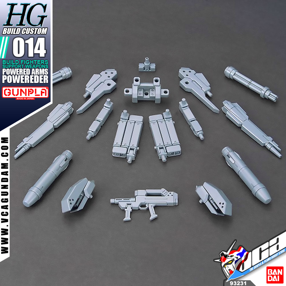 Bandai Hg Build Custom Powered Arms Powereder Inspired By Lnwshop Com